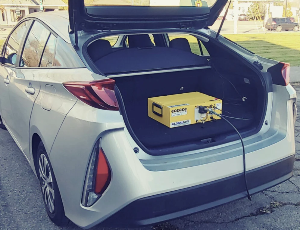 A picture of a portable emissions measurement system