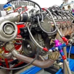 A picture of an engine dynamometer