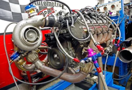 A picture of an engine dynamometer