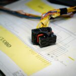 A picture of a onboard diagnostics obd plug configuration