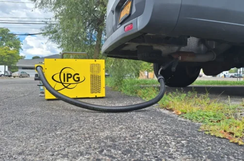 A picture of a flow measurement device called IPG